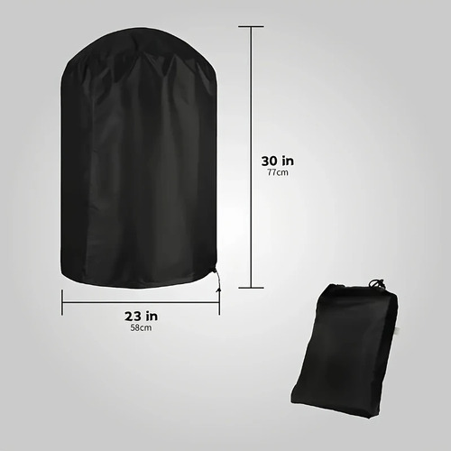 Funda Impermeable Y Resistente Para Parrilla De 23 Pulgadas