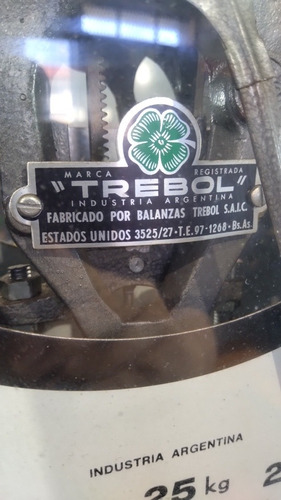 Imagen 4 de 10 de Balanzas Analogica Trebol 25 Kg Y 10 Kg