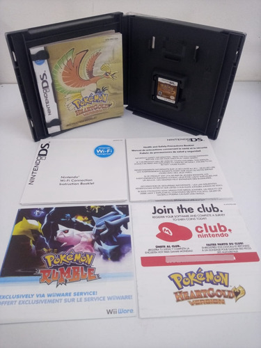 Pokemon Heart Gold Nintendo Ds Version Oro Juego Fisico Rpg (Usado)