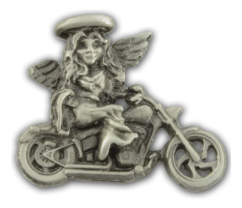 Pin De Motociclista De Ángel Guardián De La Motocicleta, Per