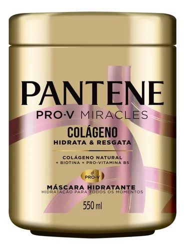 Máscara Hidratante Colágeno Hidrata E Resgata 550ml Pantene