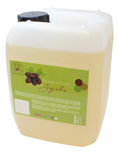 Jabón Líquido Facial De Jojoba Hidratante 20 Litros Momento De Aplicación Día/noche Tipo De Piel Normal