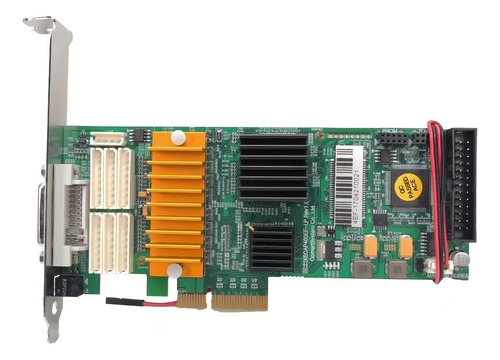 Dvr Pci Express Xecap-400ef-lp 16 Canais - Comart