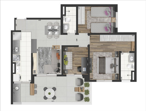 Imagem 28 de 28 de Apartamento À Venda No Bairro Penha - São Paulo/sp - O-3802-10537