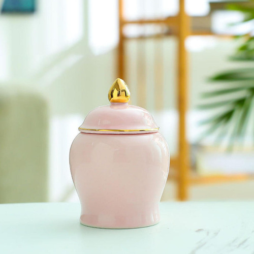 Pequenos Potes Decorativos Para Cozinha, Pote Rosa