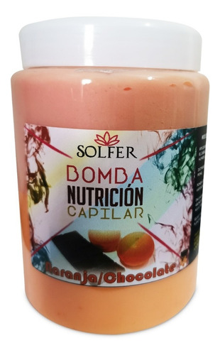 Solfer Bomba De Nutrición Capilar Naranja Chocolate 1litro