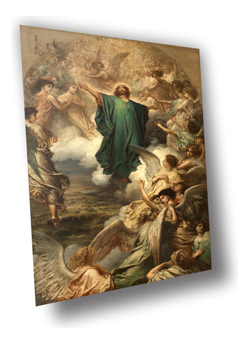 Lienzo Tela Canvas Arte Sacro Gustave Doré Ascención Cristo