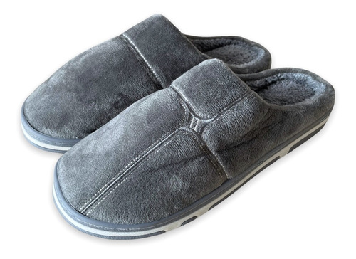 Pantuflas Invierno Plush Bordado Diamante Unisex