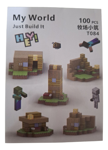 Bloques Magneticos PX Master De Construcción Minecraft Cantidad De Piezas 100
