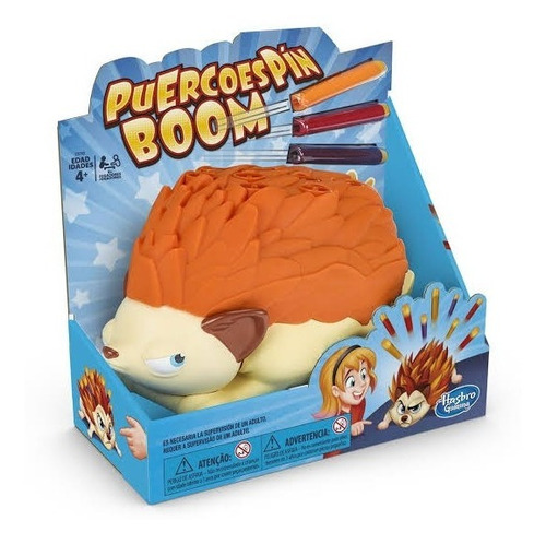 Hasbro Gaming Juego De Mesa Puercoespín Boom