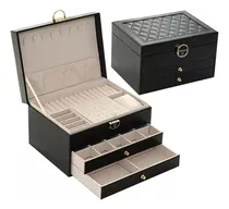 Comprar Estuche Para Guardar Joyas, Estuche Protector Con Cierre Par