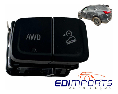 Botão Da Tração Awd Chevrolet Equinox Premier 2020 84204833