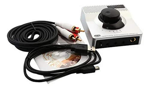Amplificador De Auriculares Con Dac Usb De 24 Bits Y 96 Khz