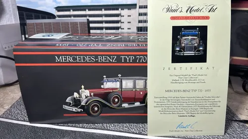 Miniatura Mercedes Benz Typ 770 1935 Imperador Hiroito 1/24