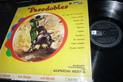 Jch- Pasodobles Con Alfredo Serna Y Mariachi Lp