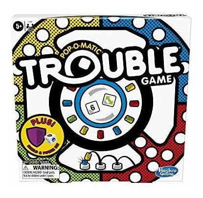 Trouble - Juego De Mesa, Incluye Escudo Y Dado De Regalo, Ju