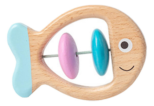 5x Madera Barbell Regalos Cognición Montessori