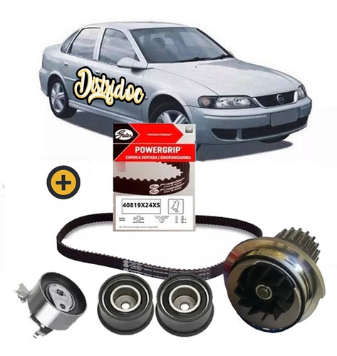 Kit Distribucion  Gates Chevrolet Vectra 2.2 16v + Bomba Vmg