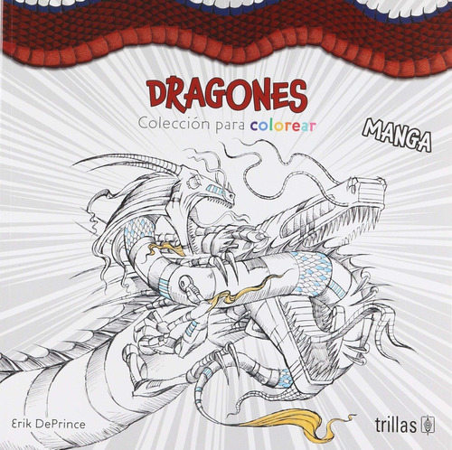 Dragones Colección Mandalas Colores Editorial Trillas