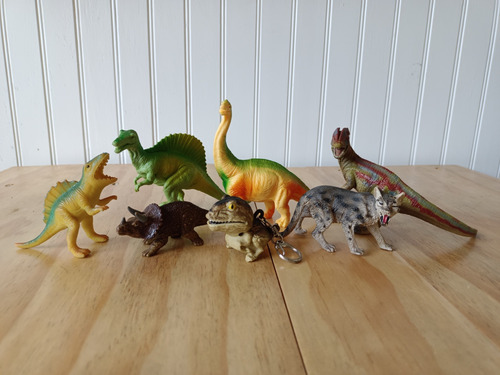 Lote Figuras De Dinosaurios De Juguete 