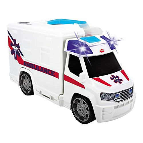 Dickie Toys Push And Play Sos Rescate Ambulancia