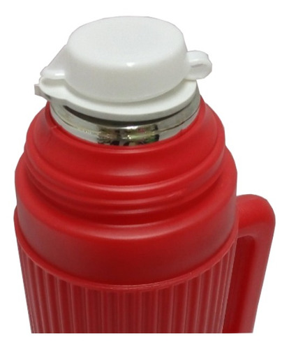 Imagen 2 de 2 de Termo Lumilagro Clásico de vidrio 1L rojo