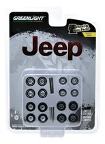 Comprar Ruedas Jeep All Terrain 4 Sets + Ejes - Greenlight 1\u002F64