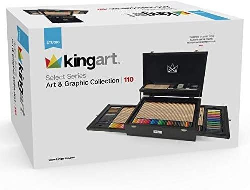 Kingart 130 Select Series Art & Graphic Collection, Set De 1