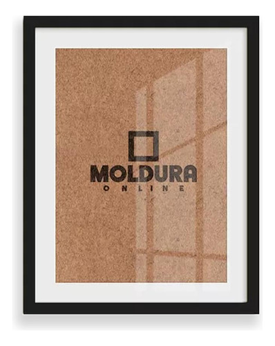 Porta Retrato 20x30 - Moldura Laqueada - Madeira - 38x48cm