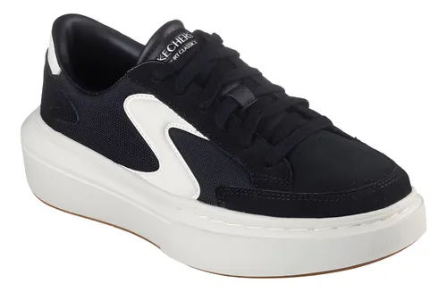Zapatilla Mujer Cordova Classic Game Time Negra Skechers