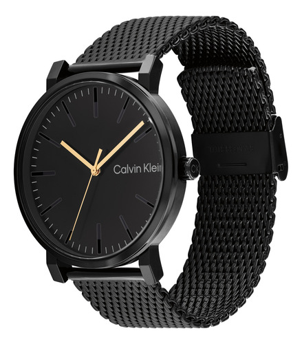 Reloj Calvin Klein Hombre Analógico Negro 25200259