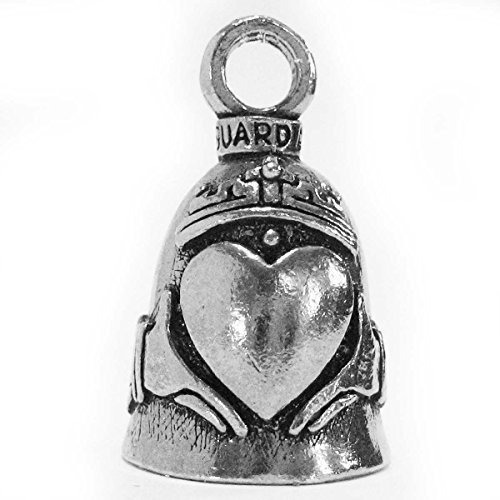 Guardian Celtic Claddagh Heart Motorcycle Motorista Suerte