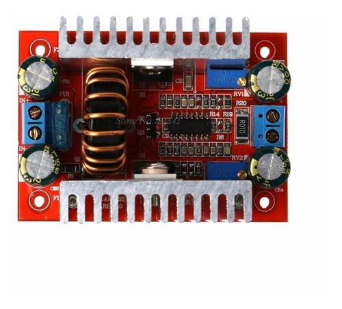 Imagen 5 de 10 de Convertidor Boost Elevador Step Up Dc Dc 10-60v 400w 15a Hob