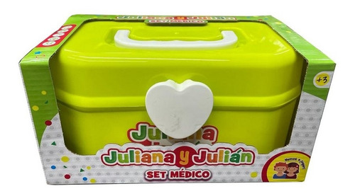 Set Medico Juliana Y Julian Maletin Con Accesoris Art Sis011