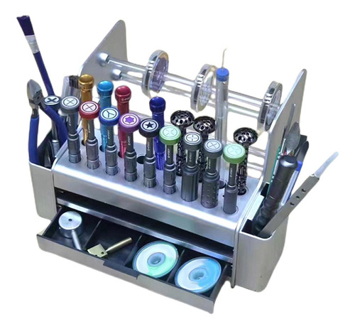 Caja De Almacenamiento De Destornilladores, Estante Para
