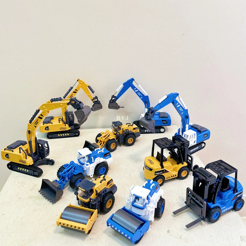 Vehículo De Ingeniería De Montacargas Chenglemei, Azul, Para