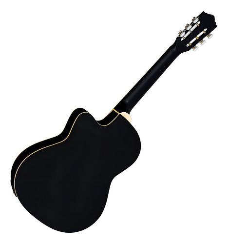 Violão Michael Eletrico Aço Vm119 St Natural Satin + Kit Orientação Da Mão Direita