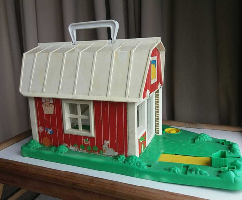 Granja Little People De Fisher Price Made In Usa Año 1990 (Usado)