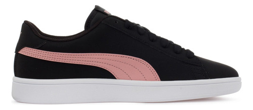 Tenis Puma Smash V2 Buck - 365160-18 - Negro - Mujer