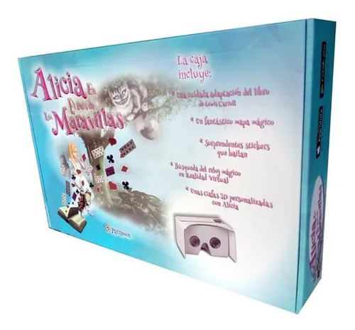 Imagen 2 de 5 de Libro Alicia En El País De Las Maravillas - Realidad Virtual