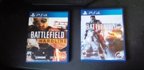 Video Juegos Battlefield 4 Y Hardline Ps4 En Buen Estado