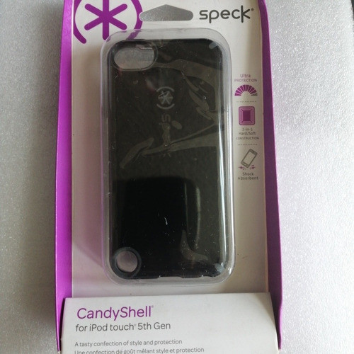 Imagen 3 de 5 de Speck iPod Touch 5, 6 Gen, Candyshell Color: Negro Brillante