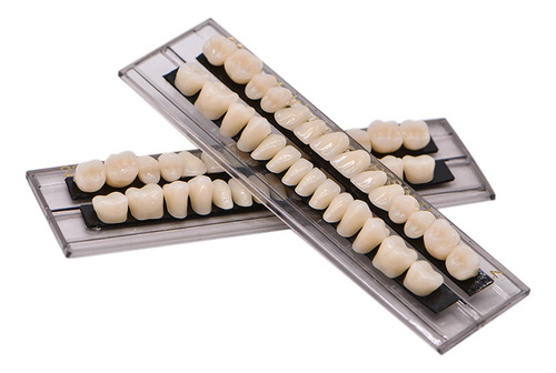 Angzhili Kit De Dientes Dentales De Resina Acrlica Dental, D