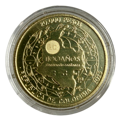Moneda De 20000 Conmemorativa 100 Años Banco República
