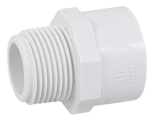 Adaptador Macho De Pvc De 1/2', Foset