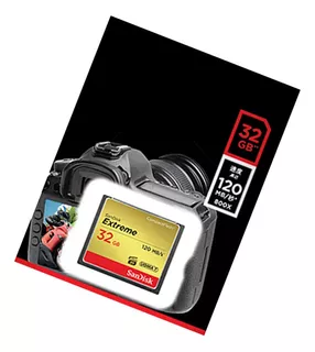 Extreme Memoria Cf 32gb Compact Flash Tarjeta Profesional Pc