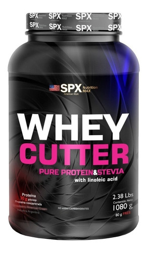 Proteina Whey Spx Cutter Con Quemador De Grasa 1kg Vainilla