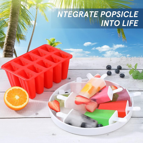 Moldes Para Paletas De Hielo, Moldes De Silicona Para Paleta