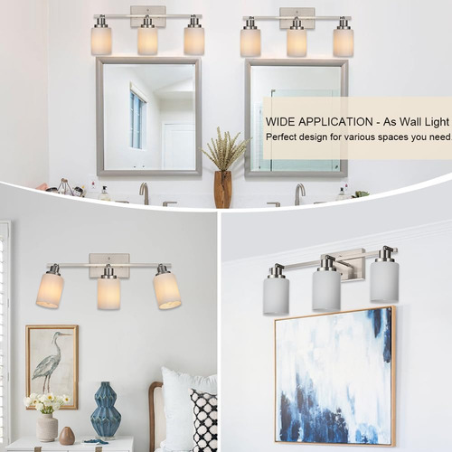 Todoluz Accesorios De Iluminacion De Riel Para Techo, 3 Luce