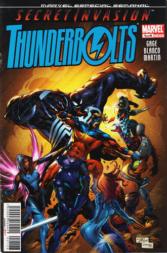 Comic Especial Semanal Secret Invasion Thunderbolts # 1